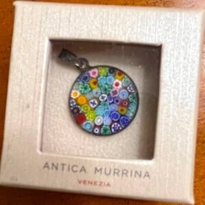 Murano Glass Millefiori Pendant